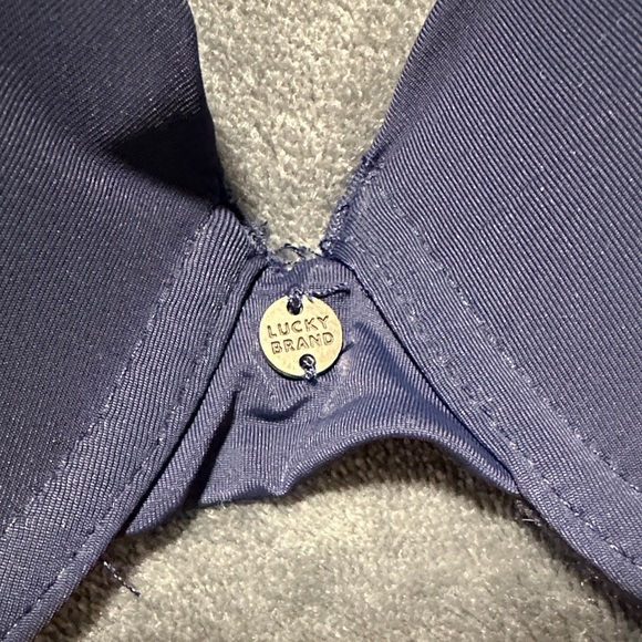 NWOT 3-Pack size 36B Lucky Brand Women's Lace Trim Bras - Navy, Pink, & Cream. - Picture 9 of 11